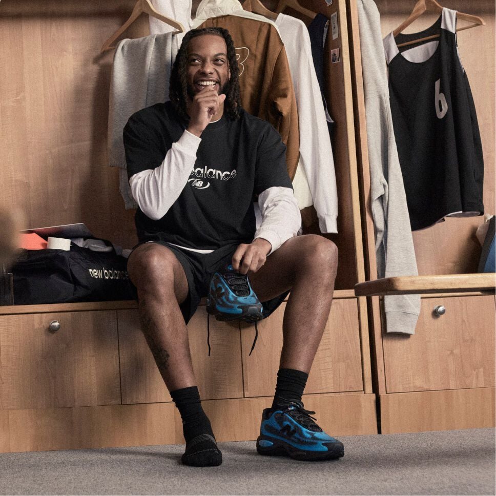 Darius Garland wearing the new AC Runners